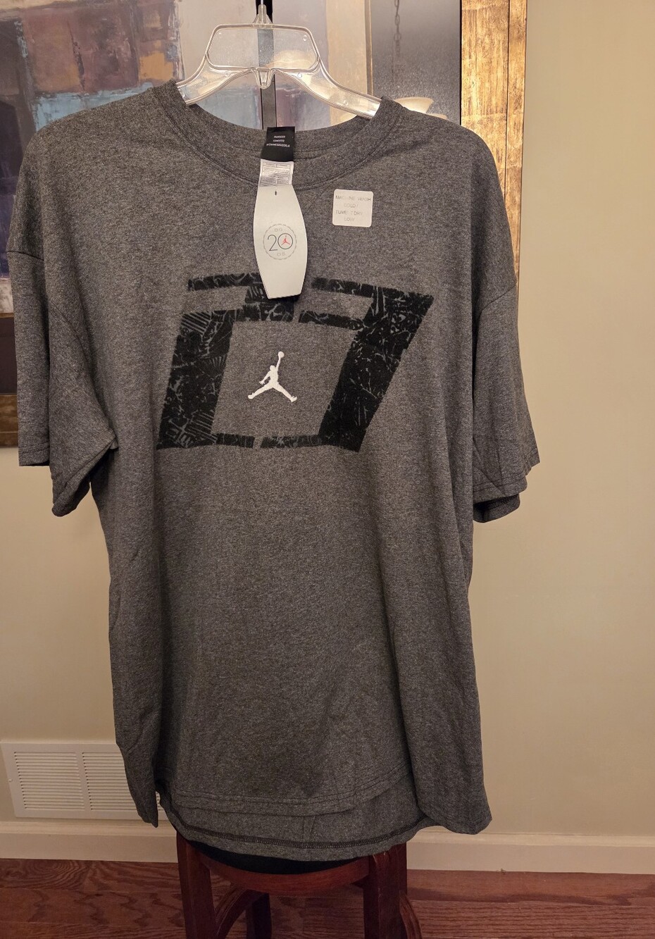 🔥Vintage 2005 Air Jordan 20th Anniversary Graphic Tee XXL NWT🔥